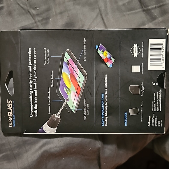 NIB Tempered Glass Screen For Galaxy A51 & A51 5G - Picture 2 of 2